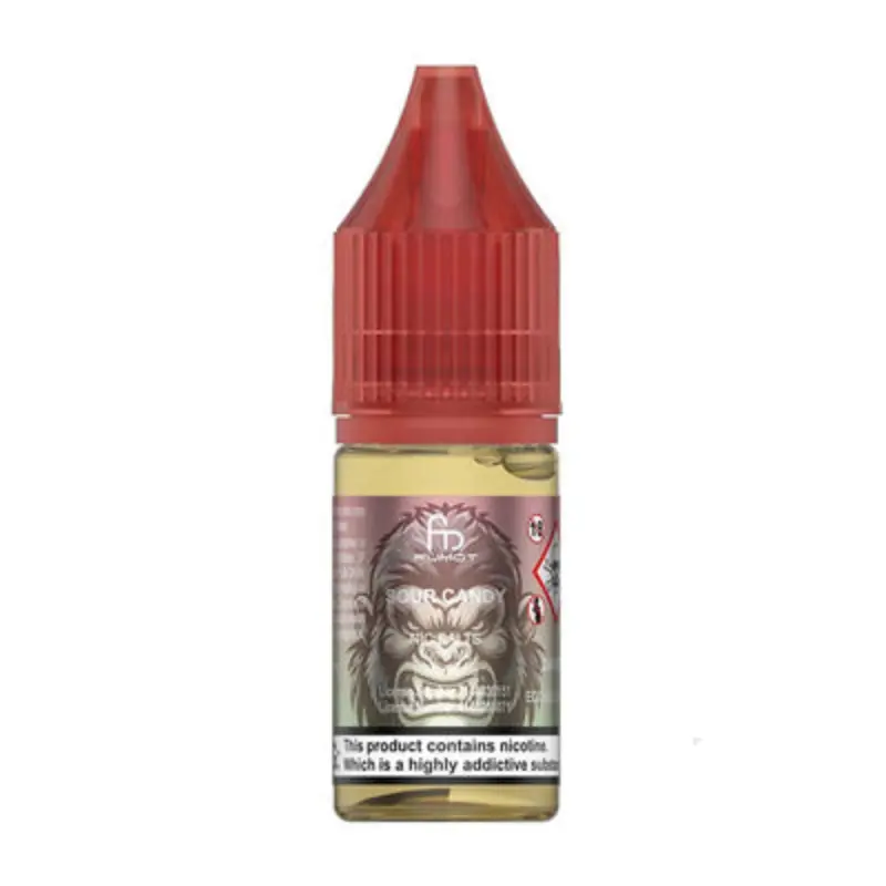 Sour Candy Nic Salt E-Liquid R and M Tornado Salts By Fumot 10ml